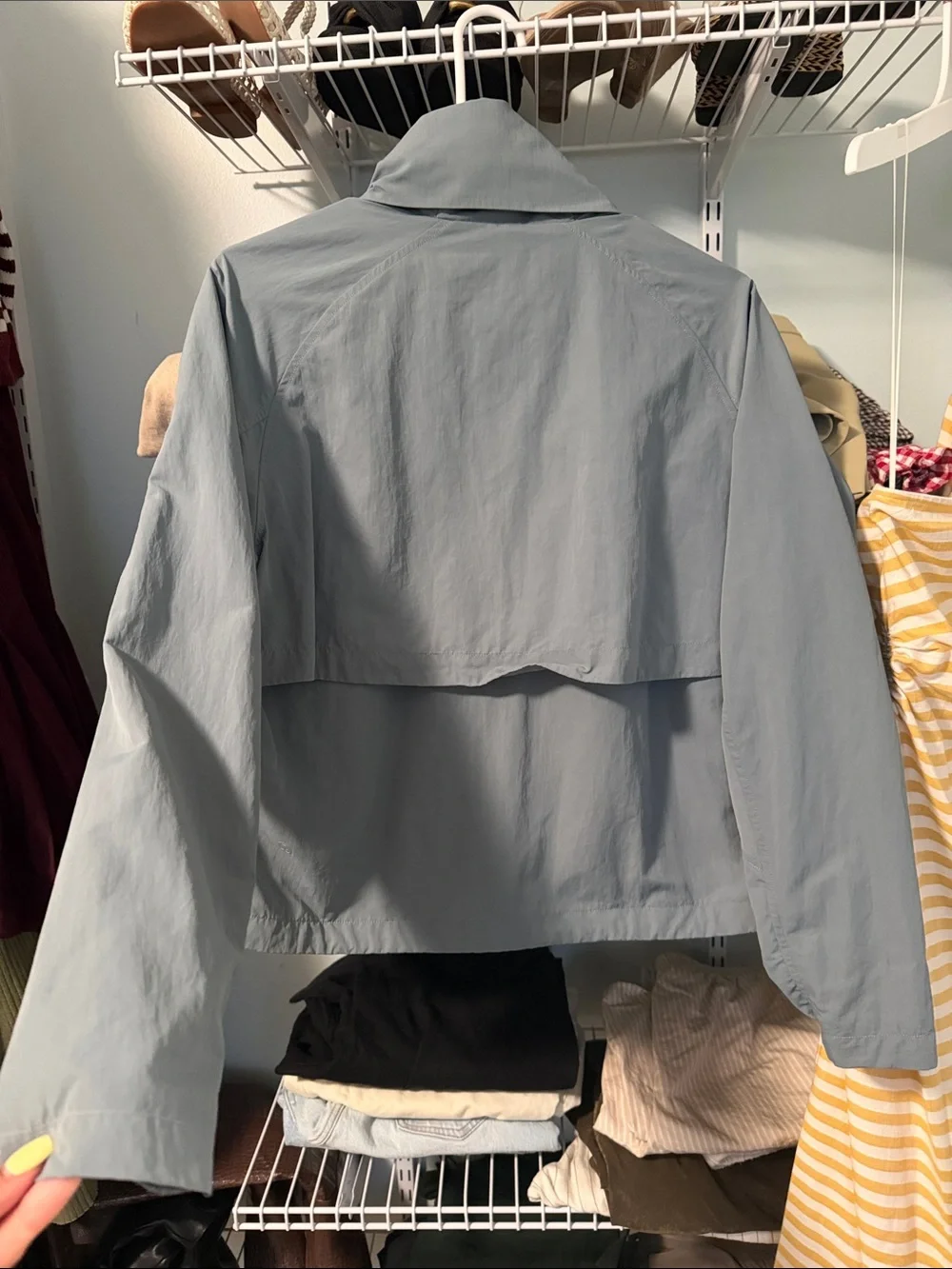 lululemon athletica Belgium blue always effortless  jacket